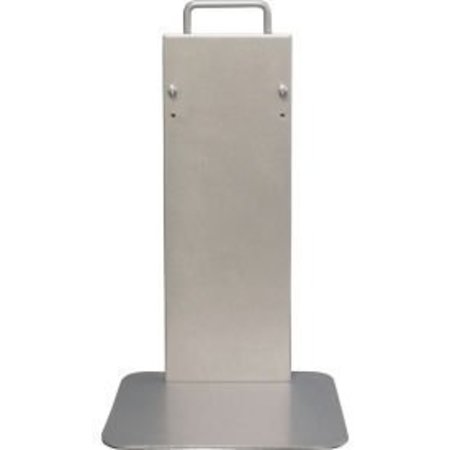 KUTOL PRODUCTS Global Industrial„¢ Counter Top Display Stand for Global Hand Soap/Sanitizer Dispensers - Silver 9939ZZZ